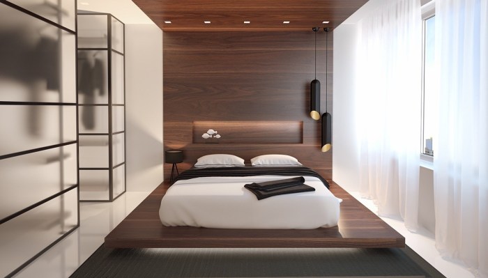 Master bedroom minimalist design